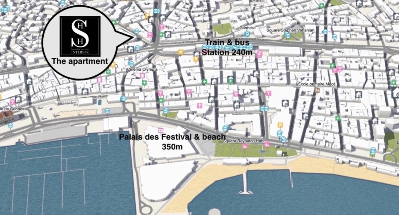 A 2 Pas De La Croisette Appartement Cannes Buitenkant foto